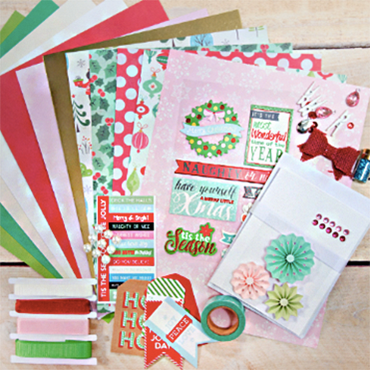 Holiday Christmas Card Making