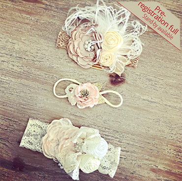 Vintage Shabby Headbands for your Littles