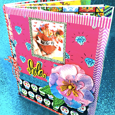 Mexi-Bohemian Folded Pocket Journal