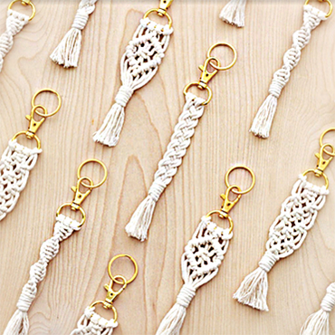 Macrame 101 & DIY Keychain
