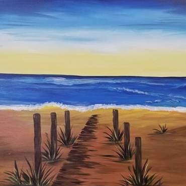 Beach Life Painting