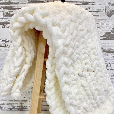 Hand Knit Blanket